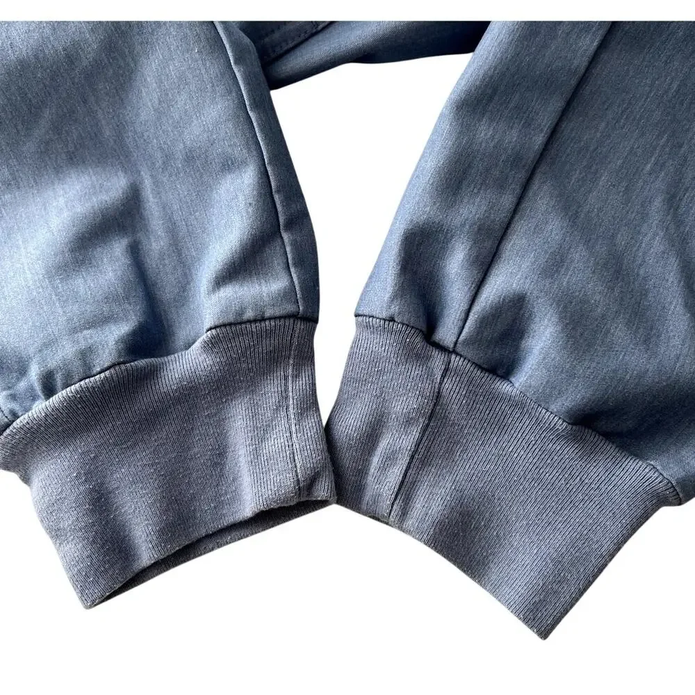 Figs Men's Medical Jogger Scrub Pants Technical Collection Powder Blue Pockets
